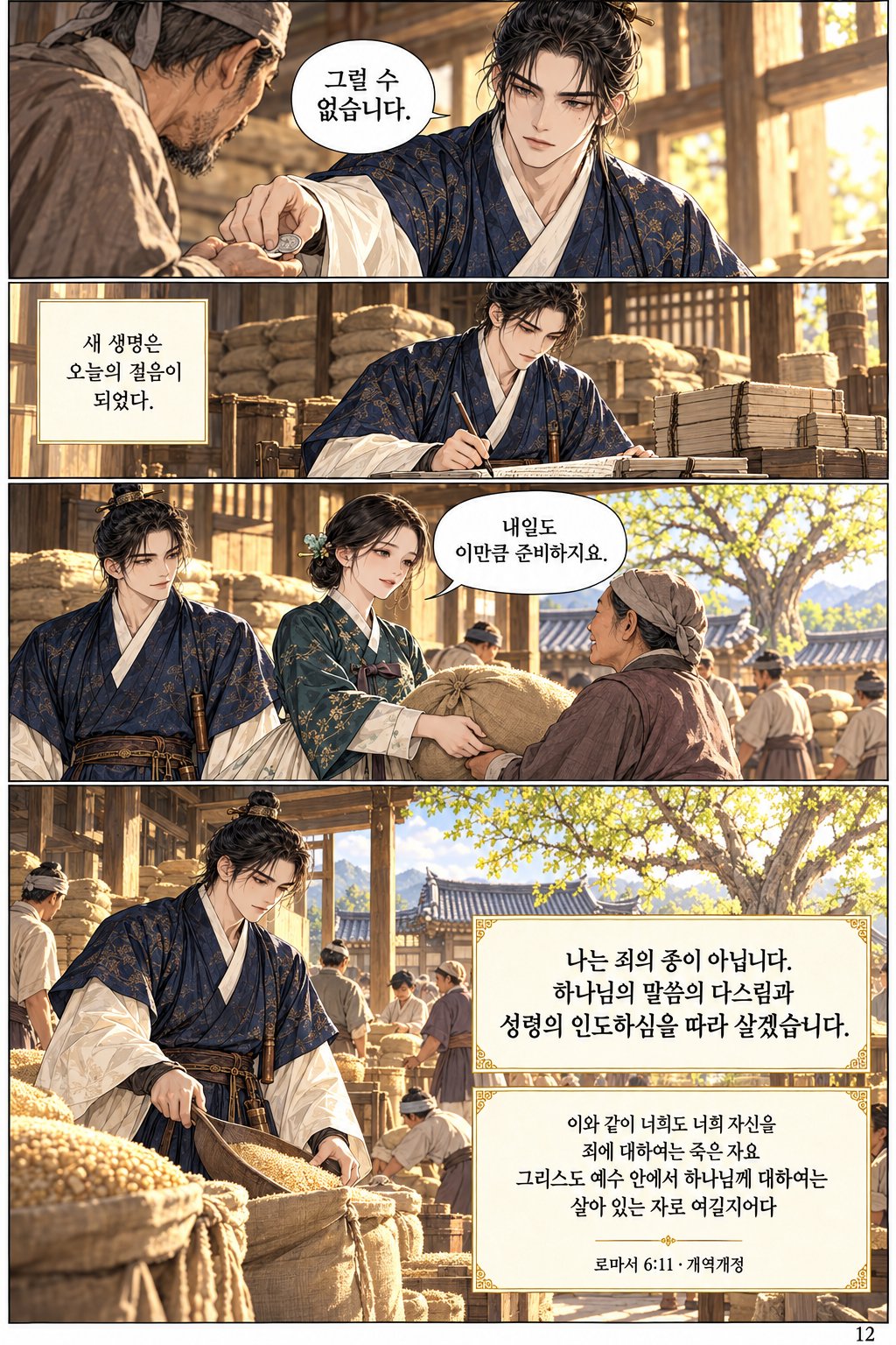 죄를 이기는 것이 은혜입니다. 12