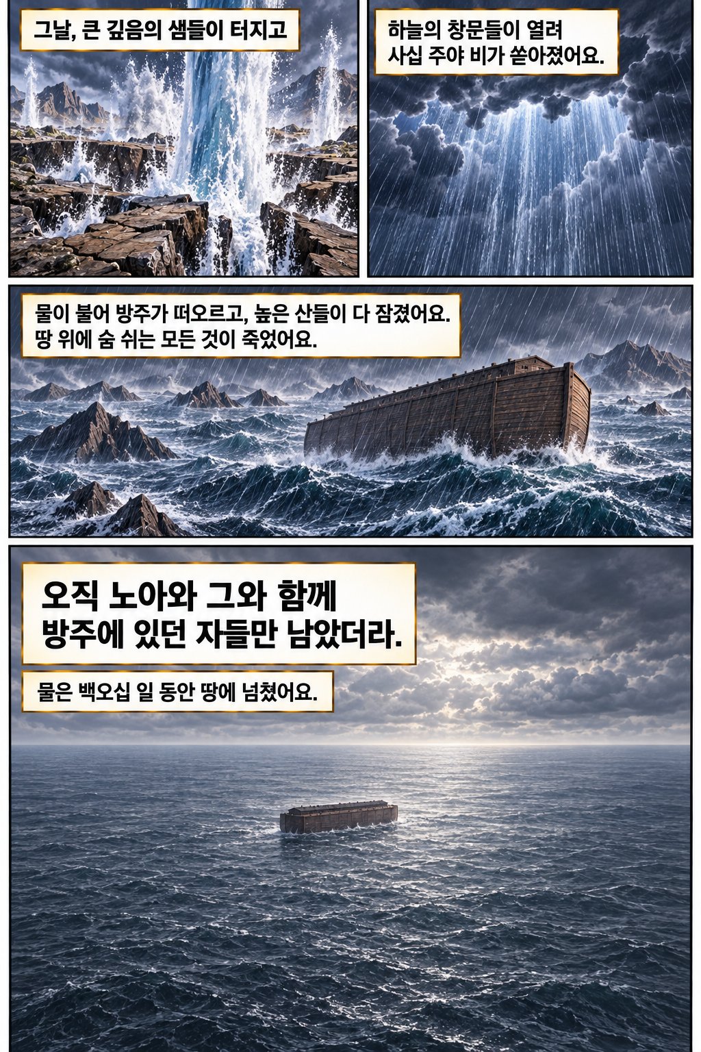 하나님이 노아를 기억하사 2