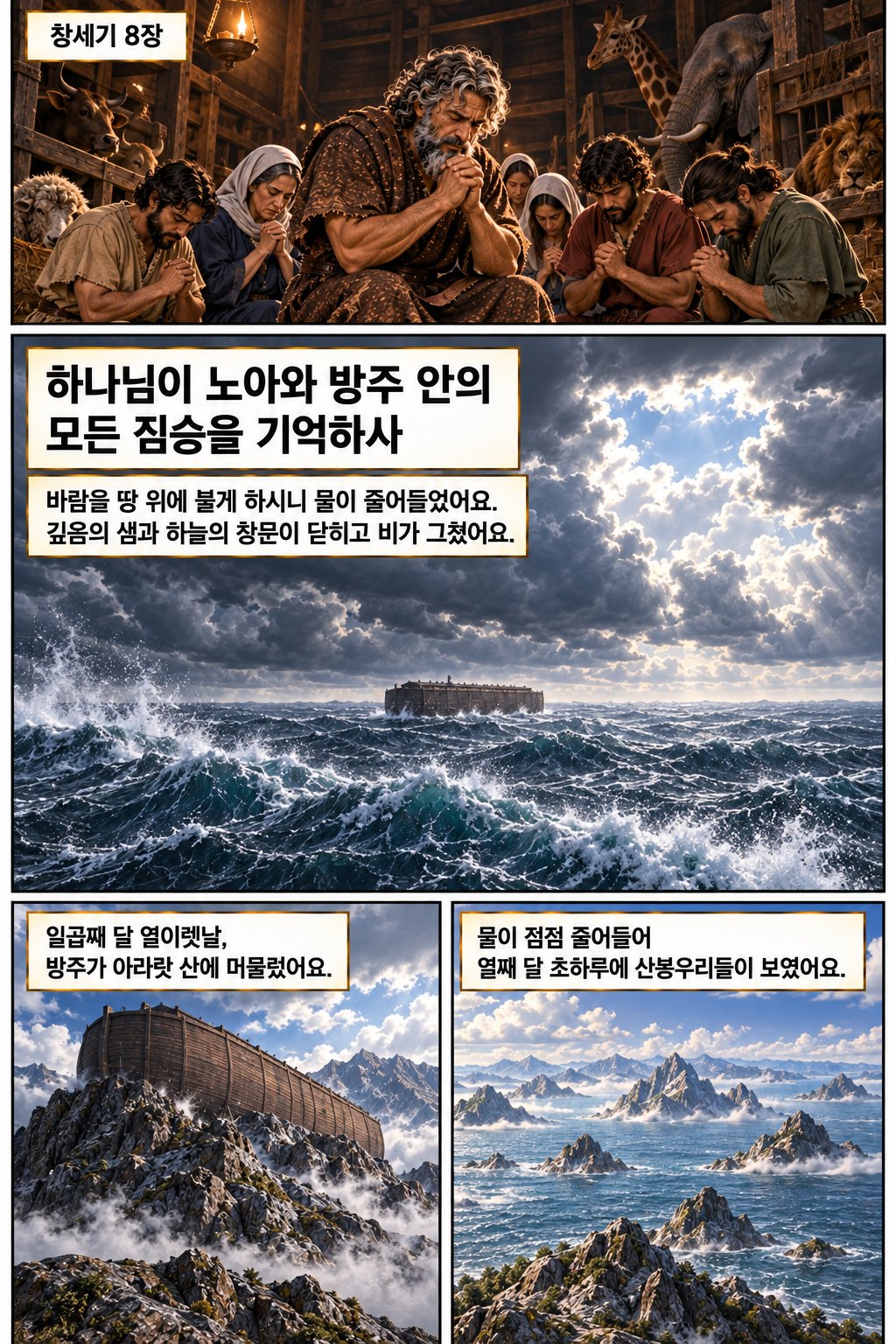 하나님이 노아를 기억하사 3